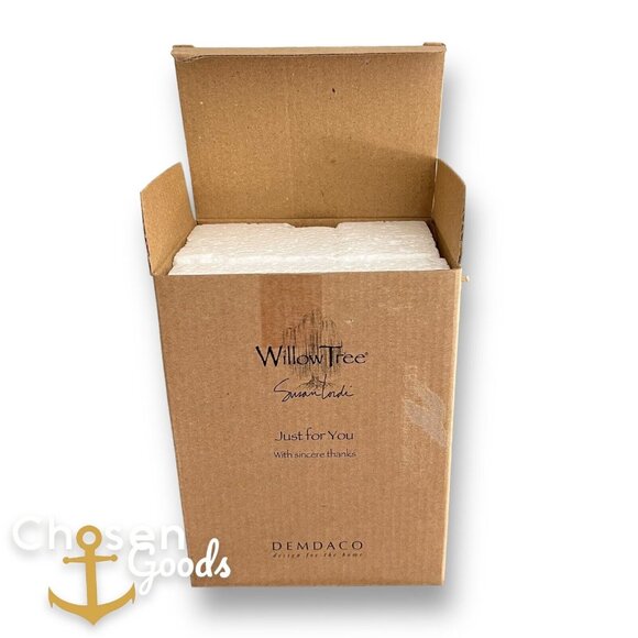 Thank You Angel Willow Tree Figurine With Box “Just For You” Wire Sculpture OB - Picture 4 of 11